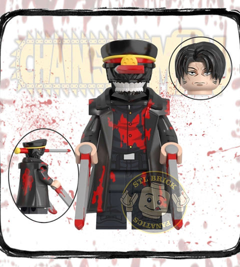 Katana Man (Samurai Sword) Chainsaw Man | STL Brick Fanatics