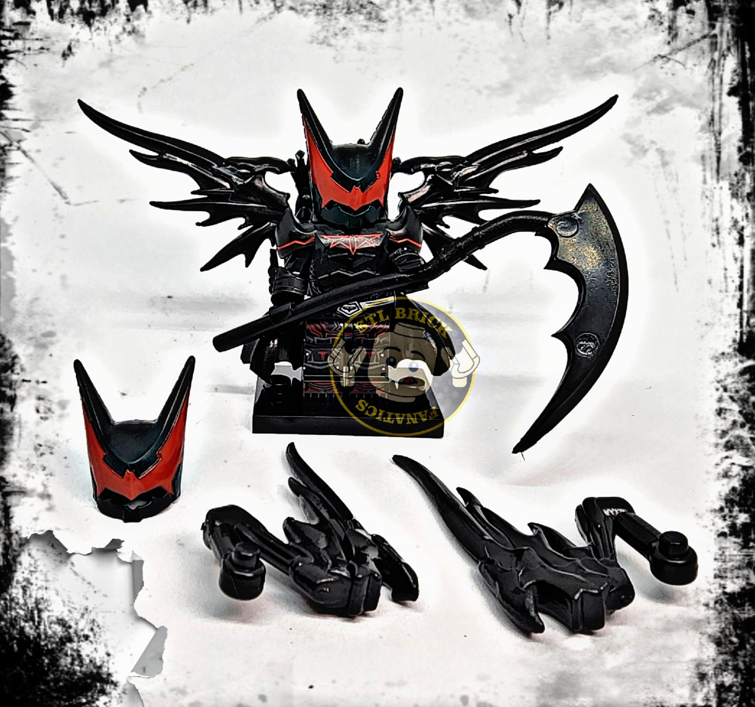 Hellbat (Alternate Helmet and Wings) Batman