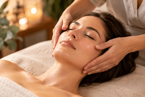 Massage Kobido pour peau terne et visage fatigué