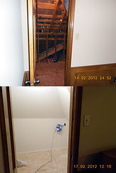 Conroe Attic Conversion to Storage Area