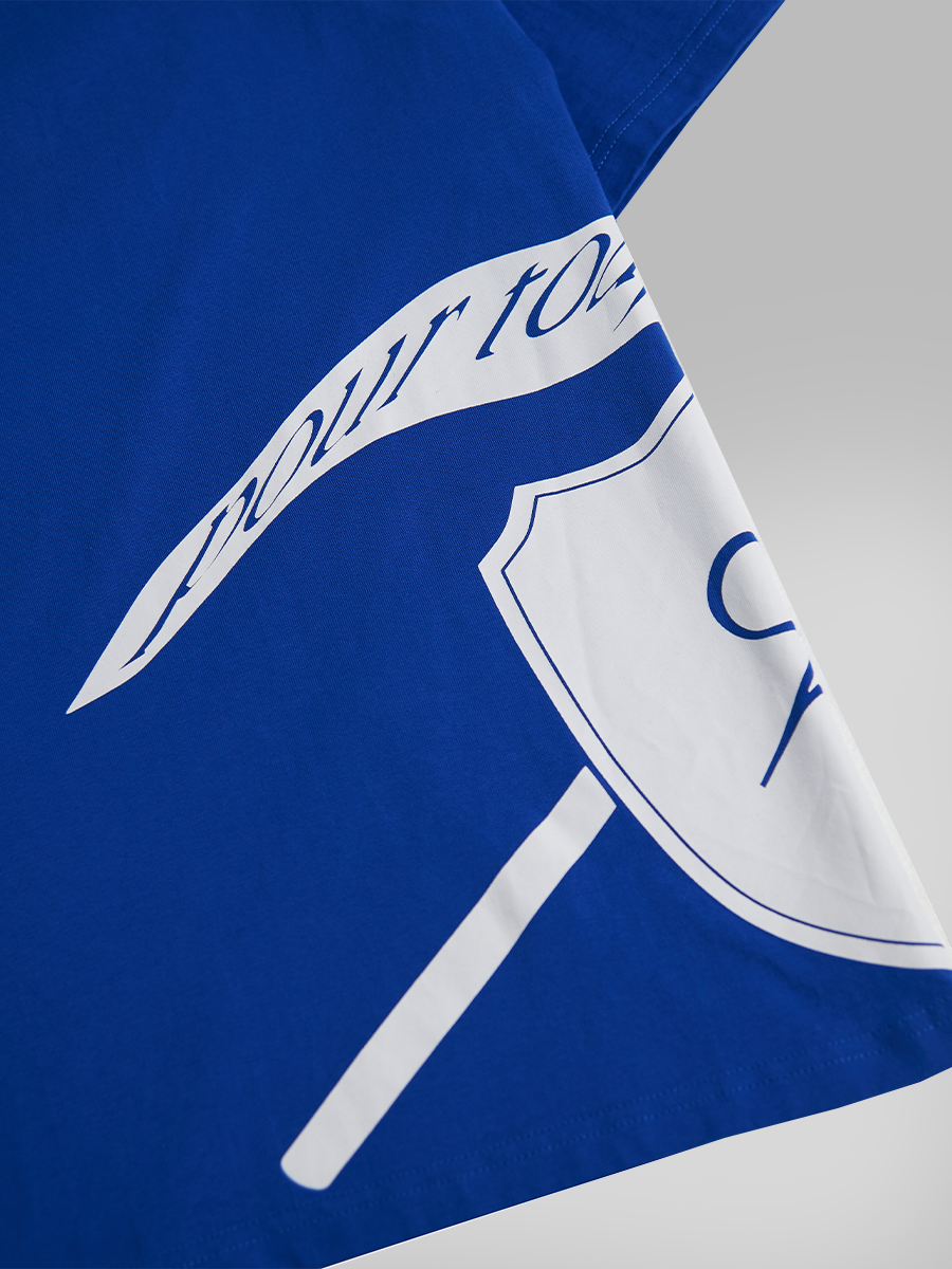 Thumbnail: Blue Cotton T-shirt