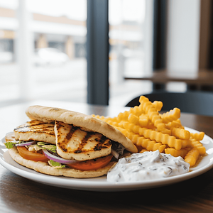 Halloumi Gyros