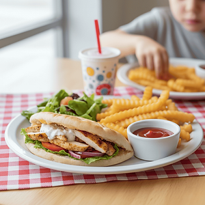 Kids Chicken Gyros