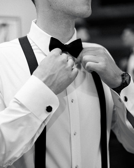 Wedding photography, groom getting ready at The White Barn at Padgett Place in Laceys Spring, Alabama