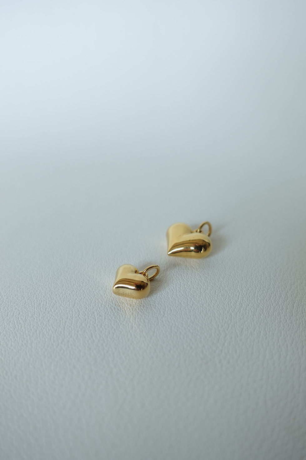 縮圖：純金小胖愛心墜飾