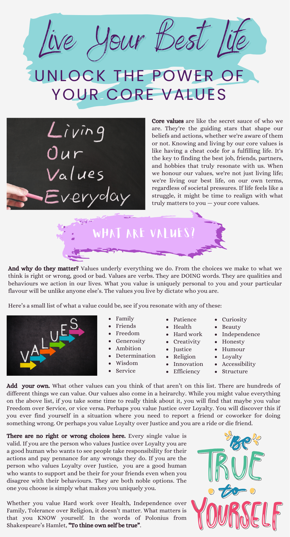 Unlock the Power of Your Core Values