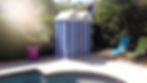 Cabines de plage double