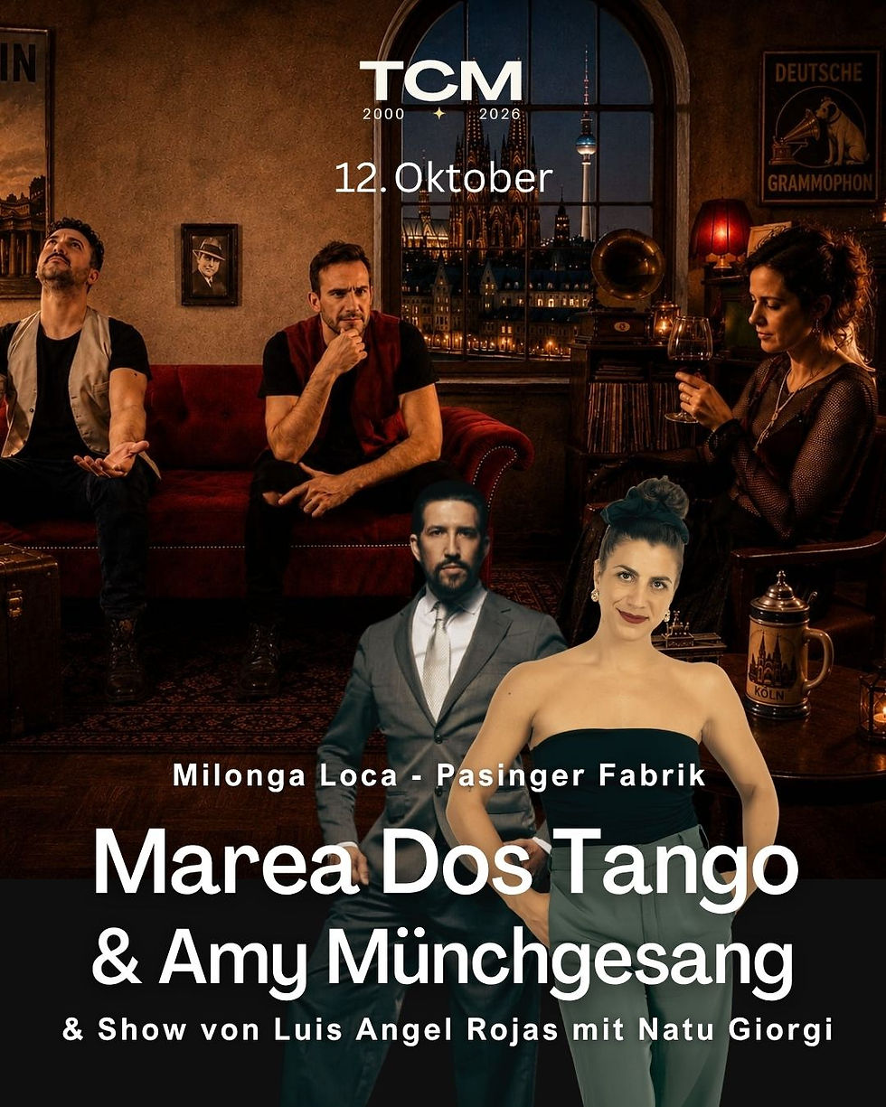Livemusik von Dos Mares Tango & Amy Münchgesang