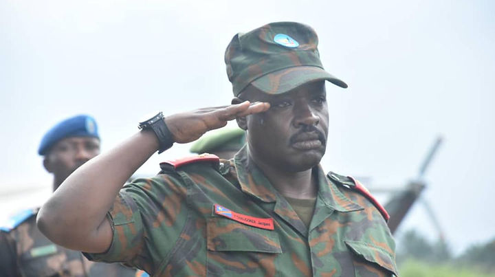 FARDC deputy chief Lt. Gen. Ychaligonza Nduru Jacques is leading an inspection mission in Kisangani.