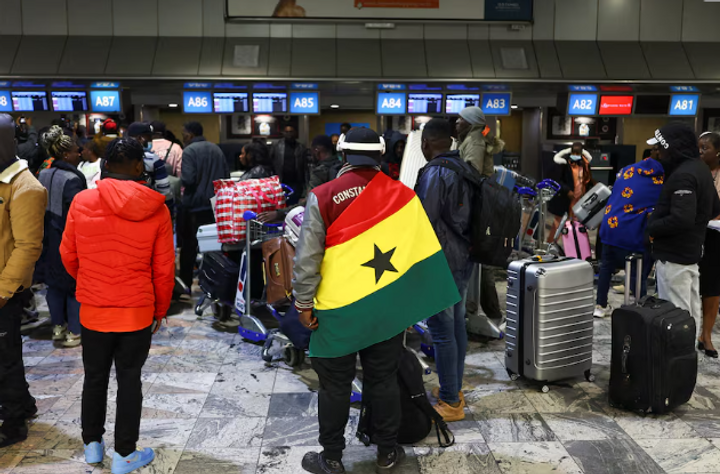 Ghana and South Africa coordinate voluntary returns after protests raise safety concerns.