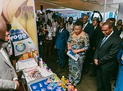 Mukoko Samba urges firms to turn forum talks into partnerships and investment.