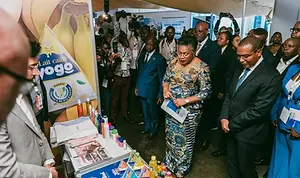 Mukoko Samba urges firms to turn forum talks into partnerships and investment.