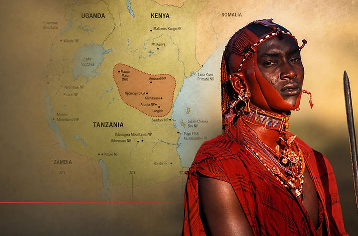 Discover the Maasai people of Kenya and Tanzania, including their history, language, clothing, food, traditions and modern life.