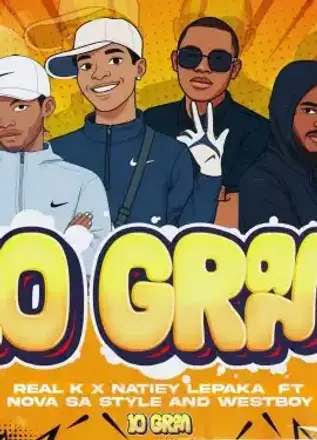 Download 10 GRAM MP3 by Real K Mfanakota ft. Natiey Lepaka, Nova sa style & Westboy. Pure South African street energy! Stream & download now.
