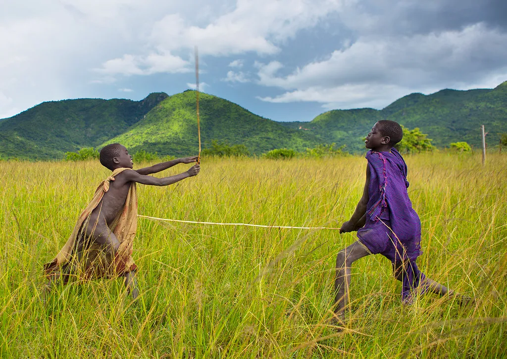 suri kids practice Donga right from childhood