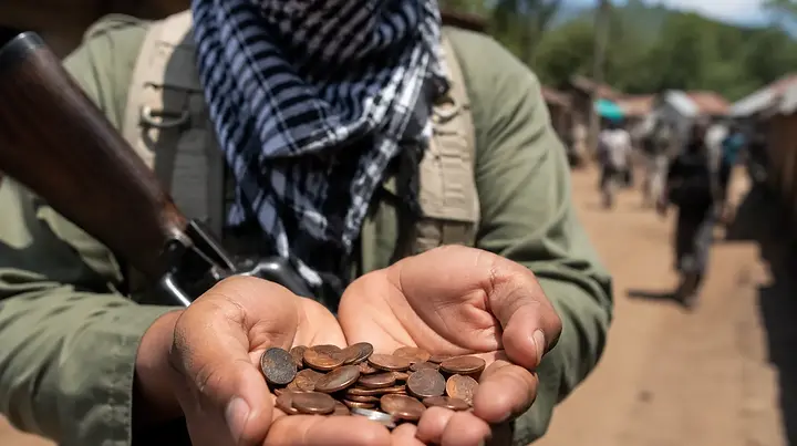 Suspected ADF rebels reportedly imposed a US$13 monthly tax on residents in Leta Crédit village in eastern Congo’s Ituri province.