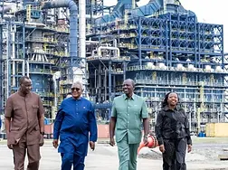 Kenya has broken ground on Dangote's $16bn Lamu refinery, a 700,000-barrel-a-day project facing an active land dispute.