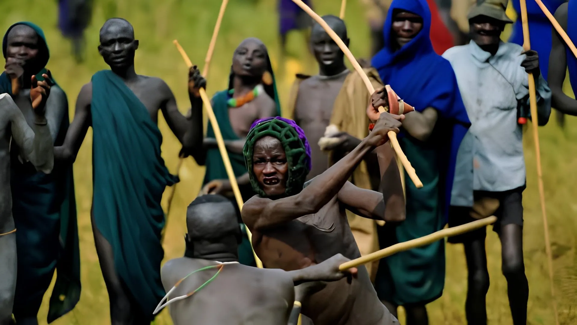 Donga warrior fight a symbol of courage