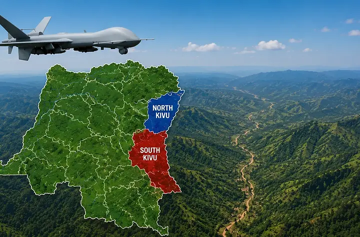 FARDC accuses RDF/AFC-M23 allies of drone attacks in Mikenge and says it will act to defend civilians and territory.