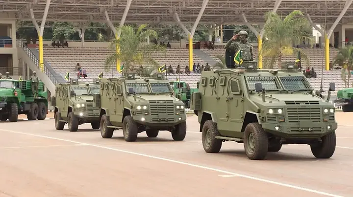 Gen Muhoozi inspected parade rehearsals as Kampala prepares for Museveni’s May 12 inauguration.