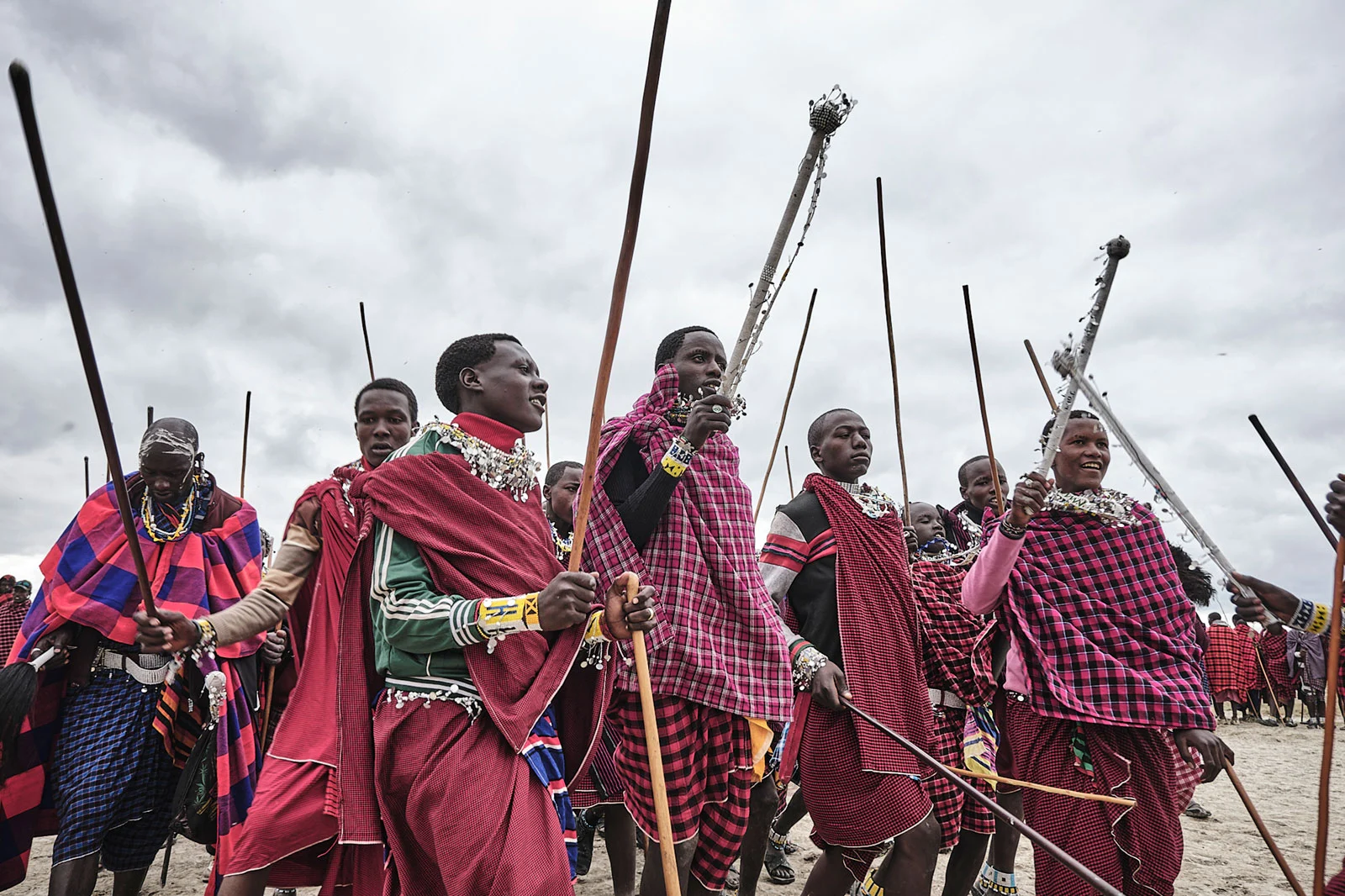 Thousands gathered for Enkipaata in Ngorongoro in June 2024