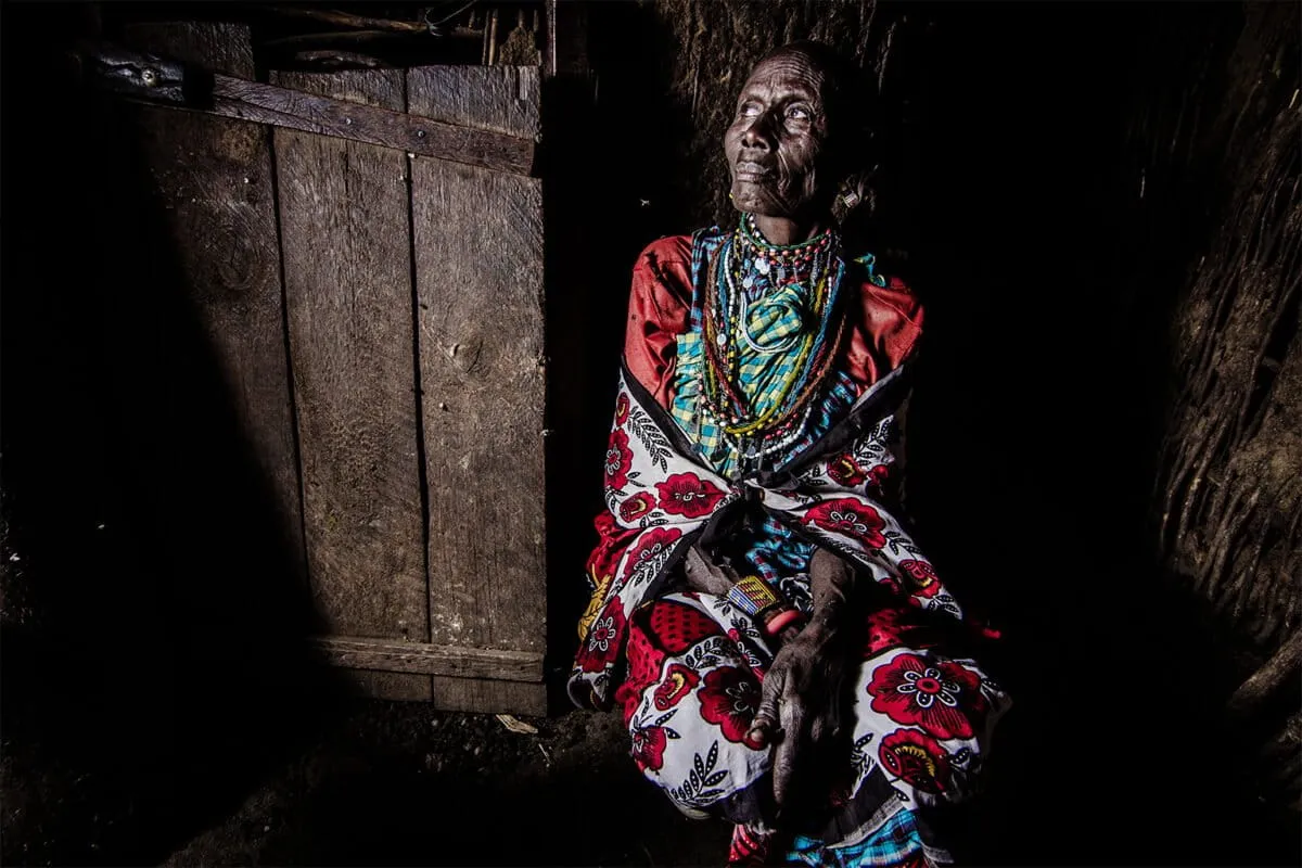Traditional healers in Masai land