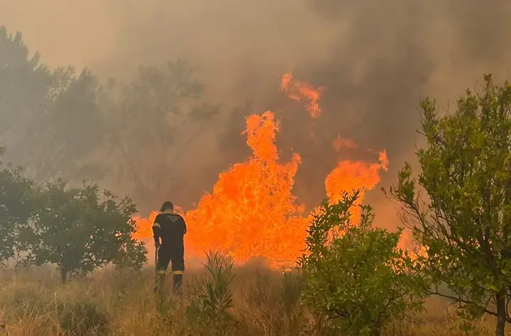 The Wemmershoek fire near Franschhoek began on January 7 and still threatens farms. Firefighters use back‑burns and helicopters; one structure lost, no injuries
