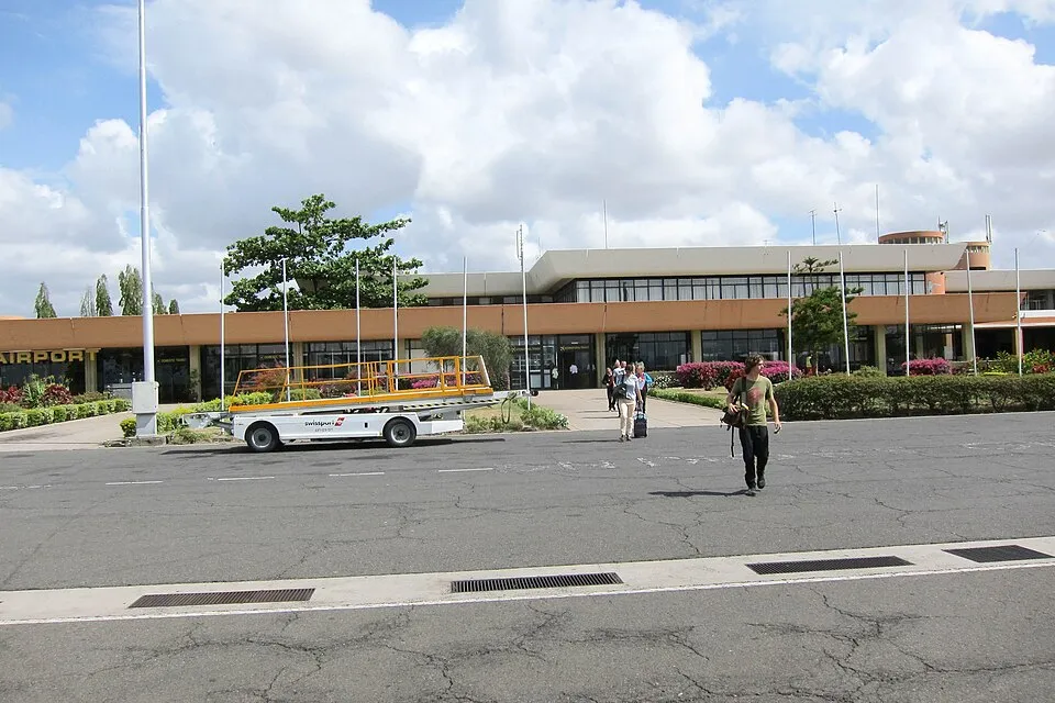 Kilimanjaro International Airport serves travellers continuing by road