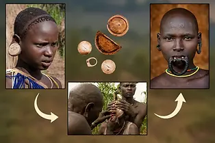 The Painful Process Behind Making a Suri Lip Plate