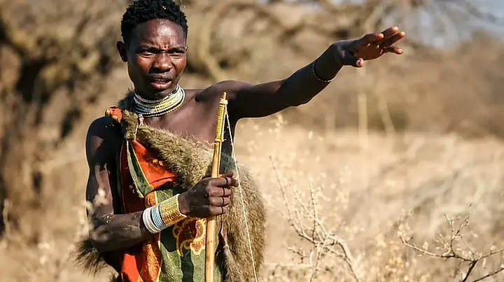 Who are the Hadza tribe? Learn about the Hadza people of Tanzania, their language, food, beliefs, land rights, and modern life.