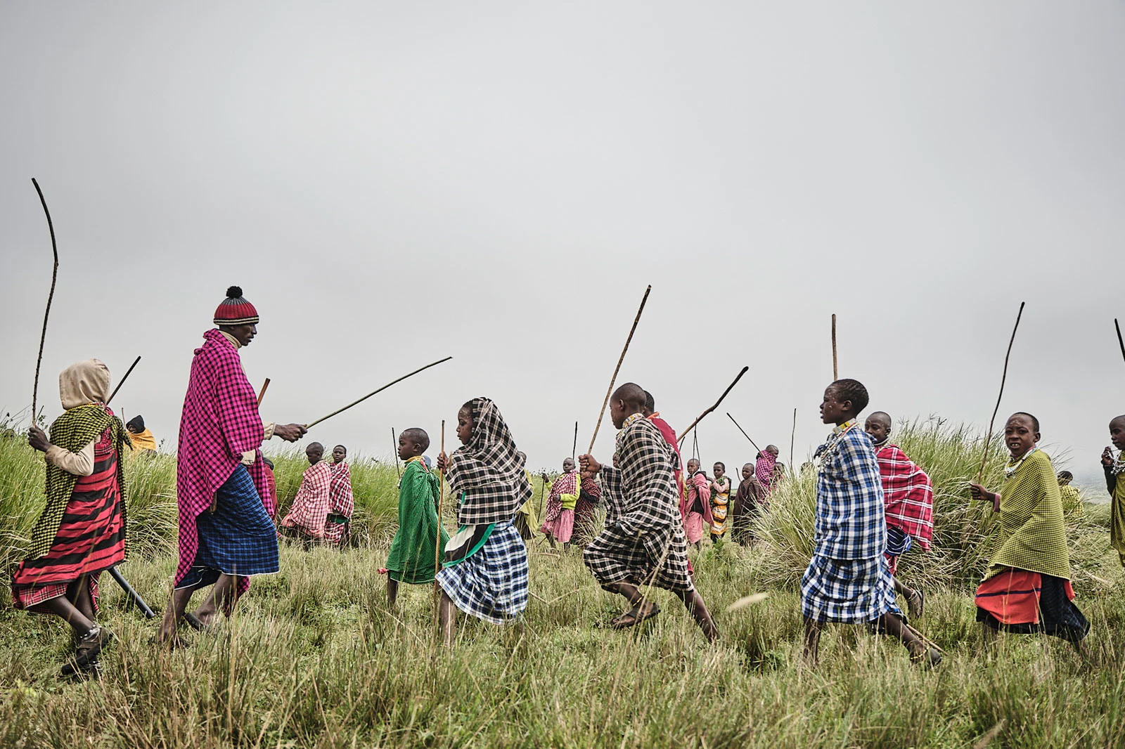 Thousands gathered for Enkipaata in Ngorongoro in June 2024