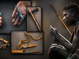 How bows, arrows, axes, honey and hides shape Hadza daily life