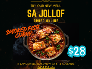 Discover the New SA Jollof Menu — Authentic African Flavours, Elevated
