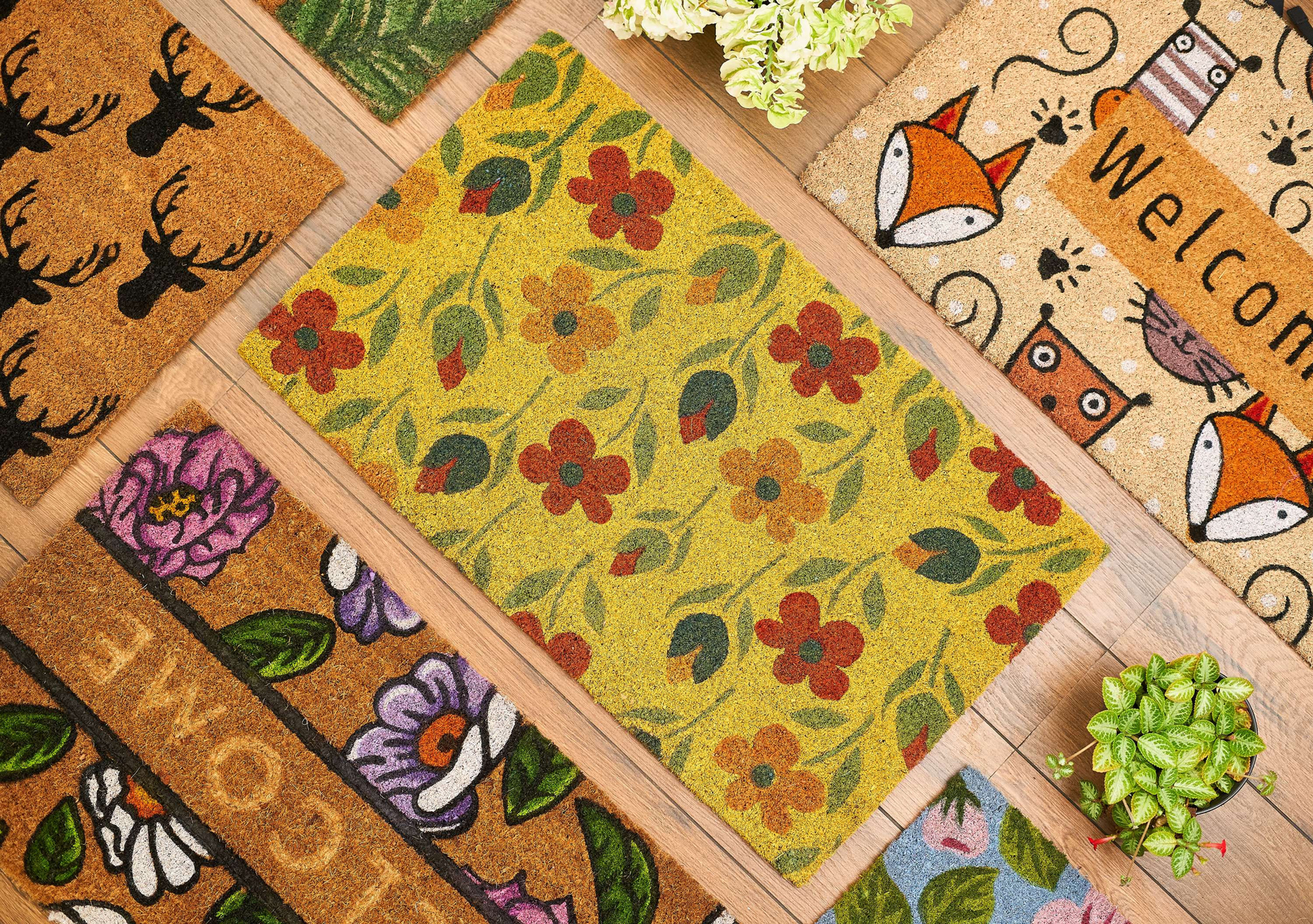 Natural Coir Mats - Designs