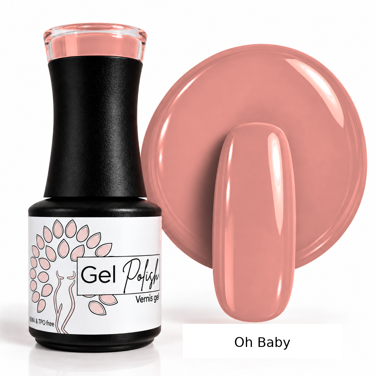 Vernis Gel Rose nude Oh Baby