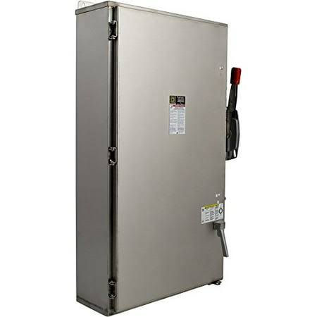 SQUARE D H366DS  Safety Switch 600VAC 3PST 600 Amps AC