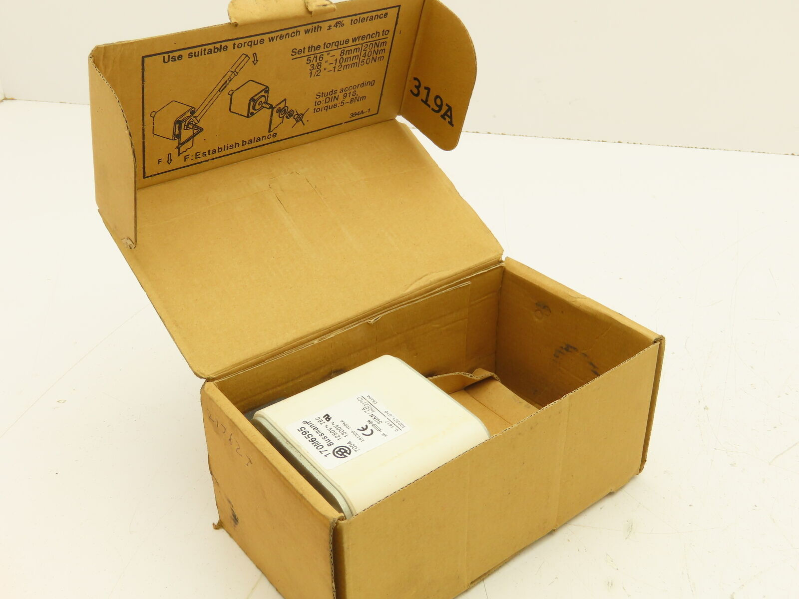 Cooper Bussmann 3GKN/75 170M6595 Semiconductor Fuse-Link 700A 1250VAC