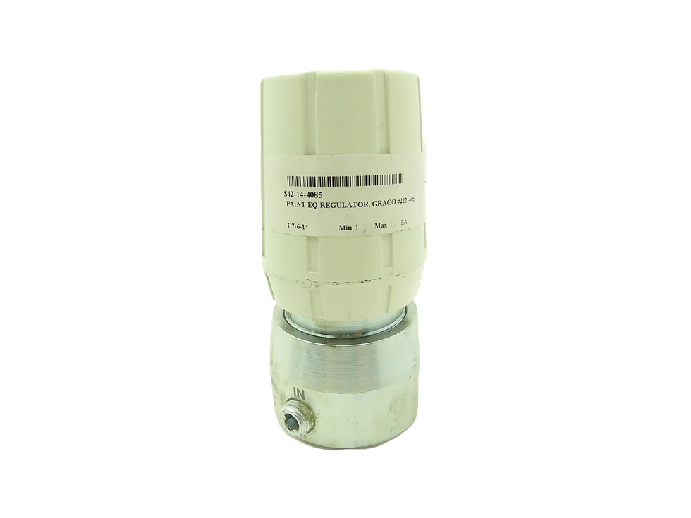 Thumbnail: Graco 222405 Back Pressure Regulator For High Pressure Spray Circulating System