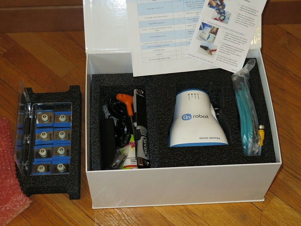 Thumbnail: OnRobot Gecko Gripper - No-Mark Gripping Power