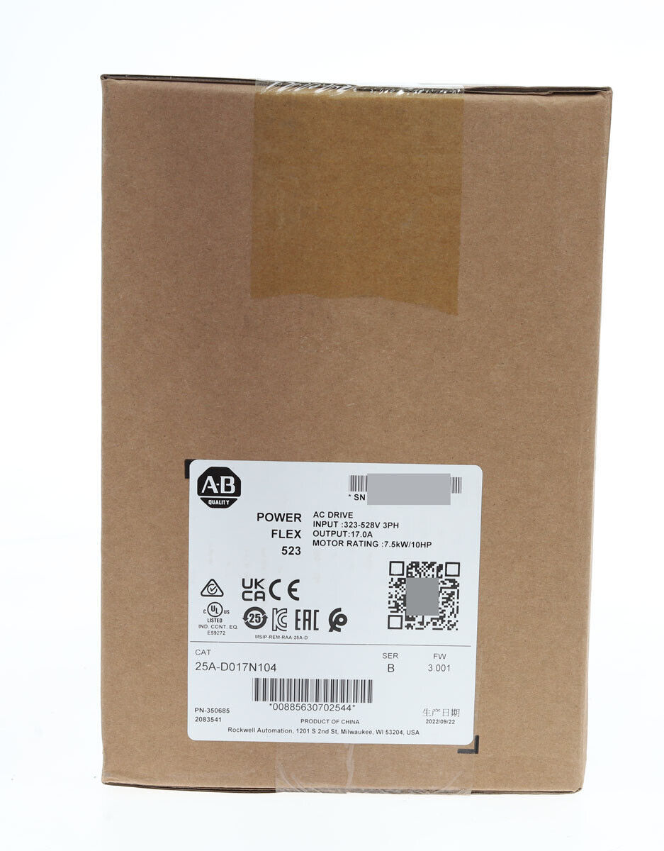 Allen Bradley 25A-D017N104  PowerFlex AC Drive