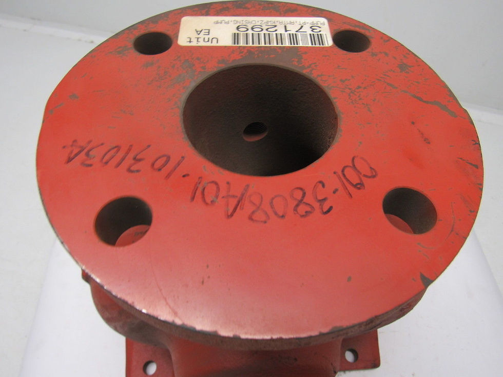 Thumbnail: 001-3808A Radially Split Volute Centrifugal Pump Casing W/Integrally Cast feet