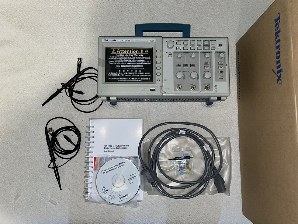 Tektronix TDS1002B 2CH 60MHz 1GS/s Digital Storage Oscilloscope