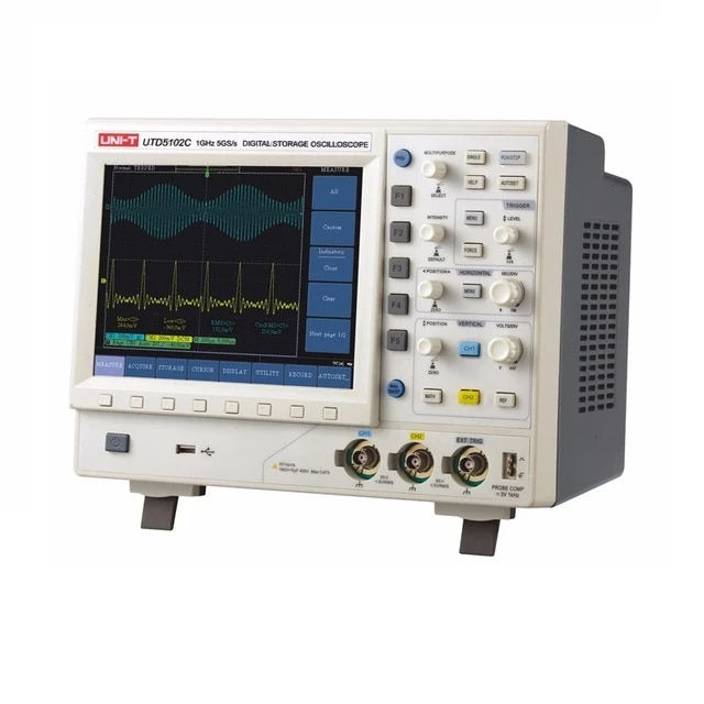Uni-t UTD5102C Digital Oscilloscope Scopemeter 2Channels 1GHz Bandwidth 5GSa/s 1