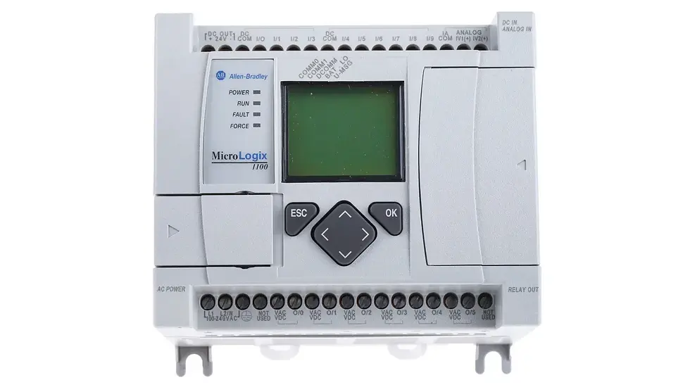 Allen Bradley 1763-L16BWA MicroLogix 1100 PLC Controller Module
