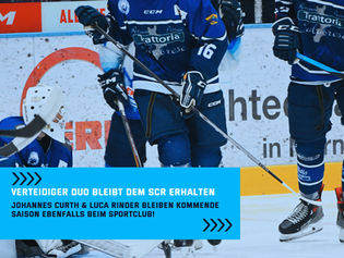 VERTEIDIGER-DUO BLEIBT DEM SCR ERHALTEN