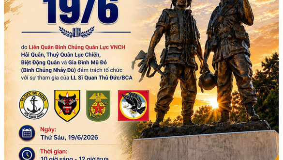 LIÊN QUÂN BINH CHỦNG QUÂN LỰC VNCH BẮC CALI TỔ CHỨC NGÀY QUÂN LỰC 19/6/2026 SẮP TỚI