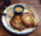 Two Potato Pancakes with Apple Sauce
