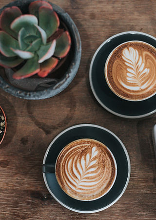 Plantas y cafés