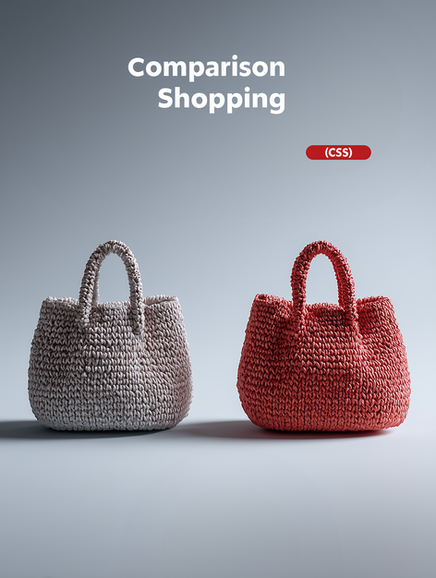 comparison Shopping mit Taschen