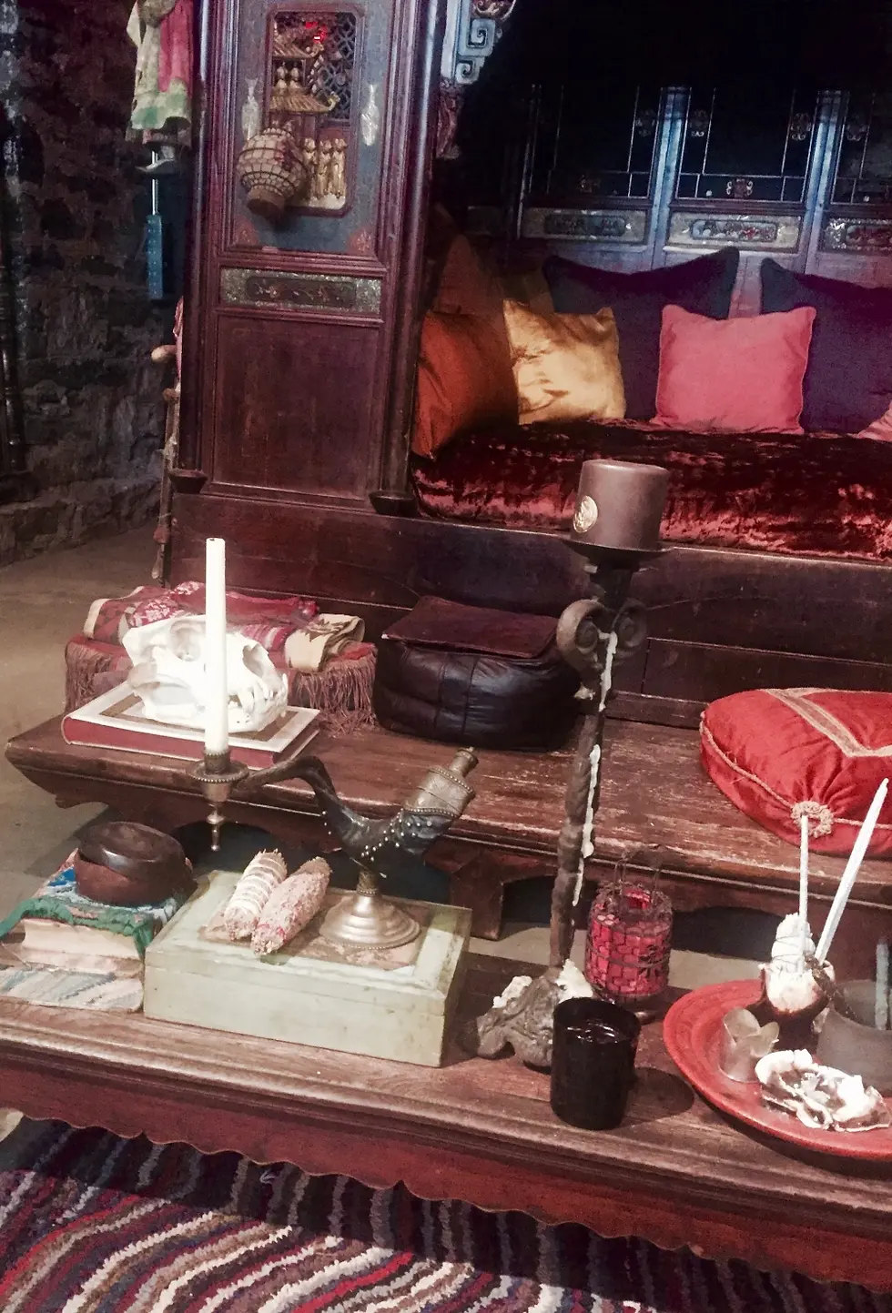 Hope Atherton’s studio,New York, photo:VK.,Oct2018